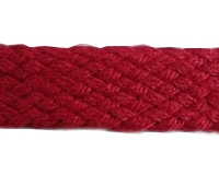 四平红色纬编织带